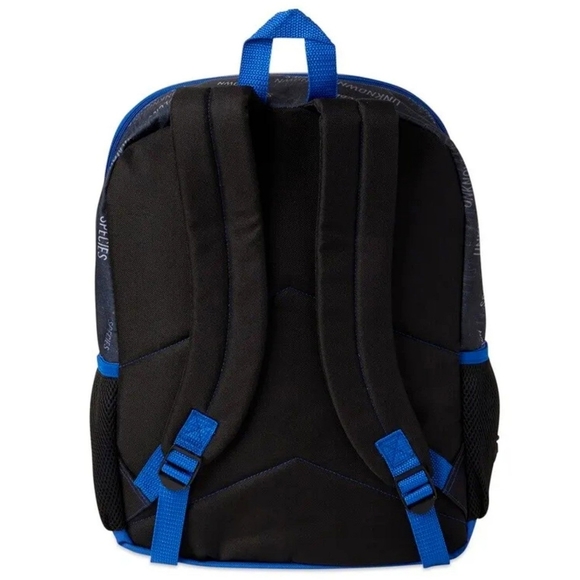 Star Wars Mandalorian Backpack & Lunch Box 5 Piece Set School Bag Baby Yoda NWT - Picture 3 of 4